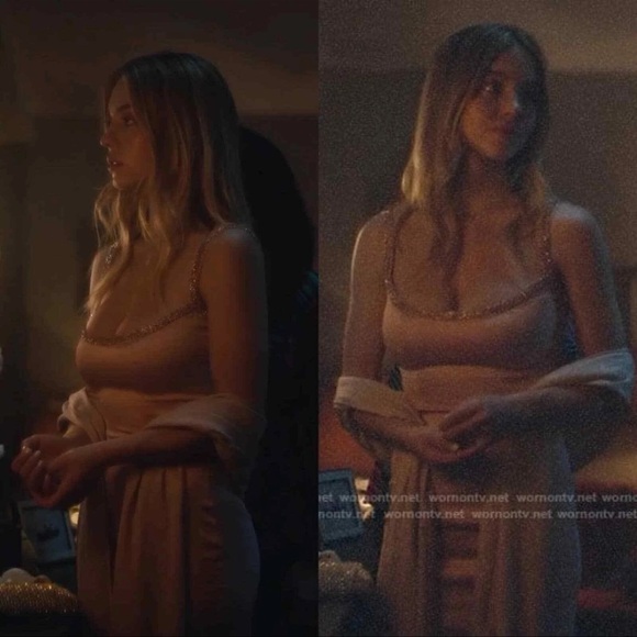 House of CB Cream Midi Dress with Silver Accents - Picture 11 of 12